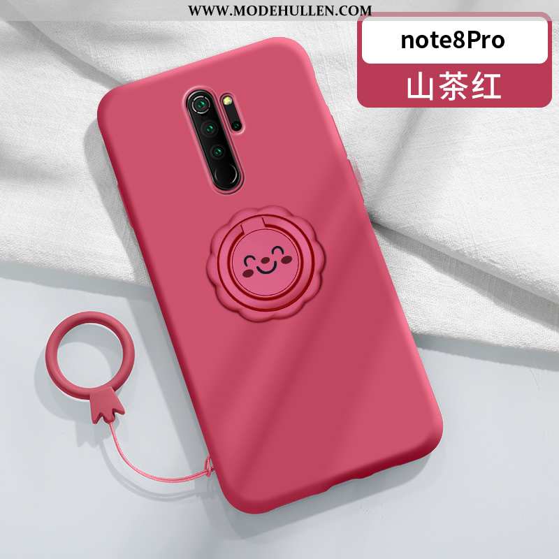 Hülle Xiaomi Redmi Note 8 Pro Trend Super Rosa Kreativ Halterung Anti-sturz Smiley