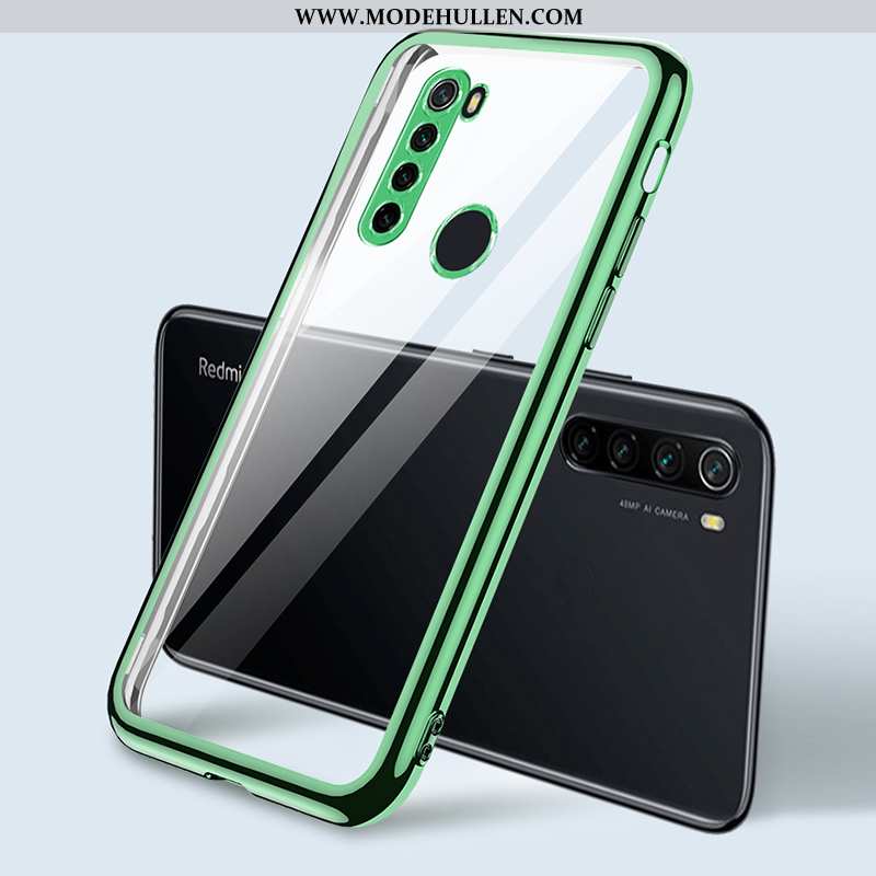 Hülle Xiaomi Redmi Note 8t Super Weiche Mini Transparent Handy Case Lila