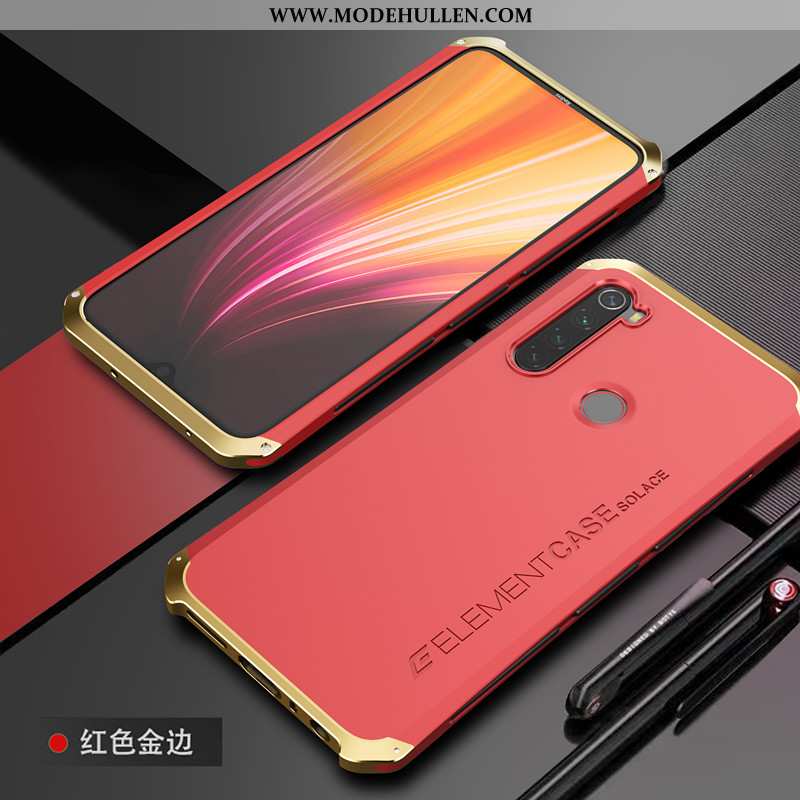 Hülle Xiaomi Redmi Note 8t Trend Silikon Persönlichkeit Alles Inklusive Handy Metall Rote