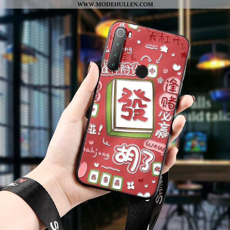 Hülle Xiaomi Redmi Note 8t Weiche Silikon Rot Alles Inklusive Case Nette Rote