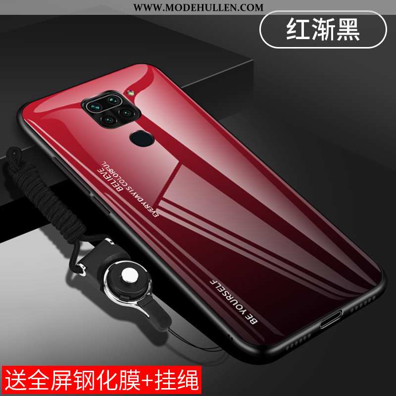 Hülle Xiaomi Redmi Note 9 Persönlichkeit Kreativ Schutz Anti-sturz Alles Inklusive Farbverlauf Rot G