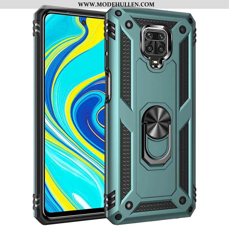 Hülle Xiaomi Redmi Note 9 Pro Trend Schutz Rot An Bord Kreativ Nubuck Grün