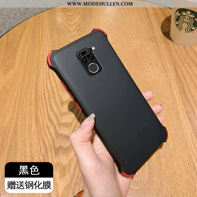 Hülle Xiaomi Redmi Note 9 Schutz Handy Temperieren Weiche Mini Einfassung Rote