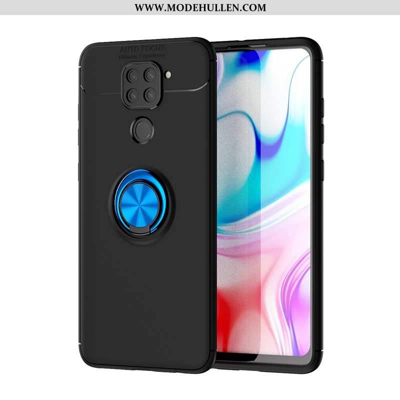 Hülle Xiaomi Redmi Note 9 Silikon Schutz Kreativ Case Mode Ring Alles Inklusive Schwarz