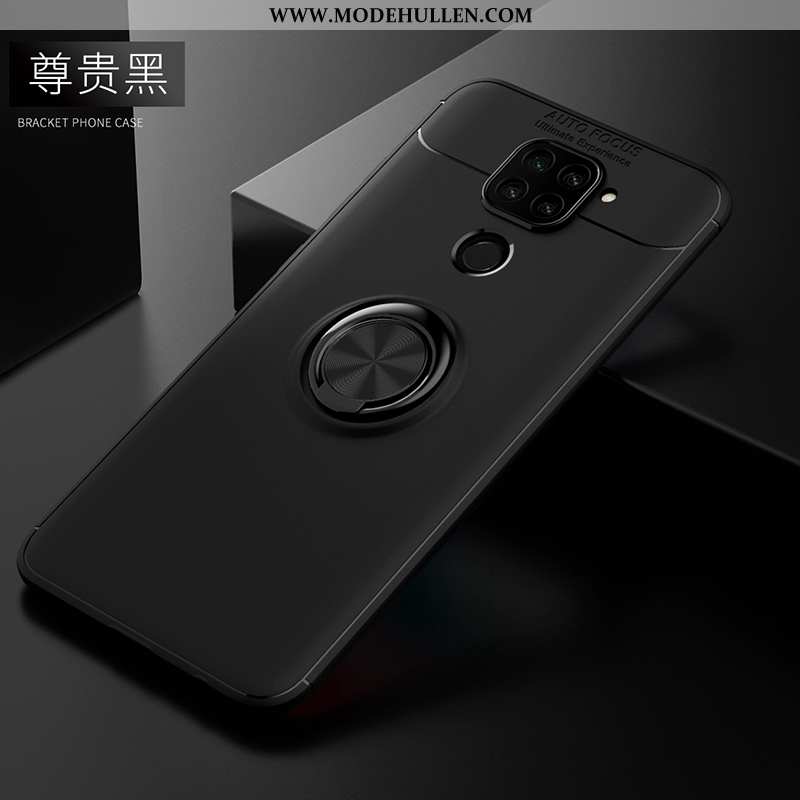 Hülle Xiaomi Redmi Note 9 Silikon Schutz Kreativ Case Mode Ring Alles Inklusive Schwarz