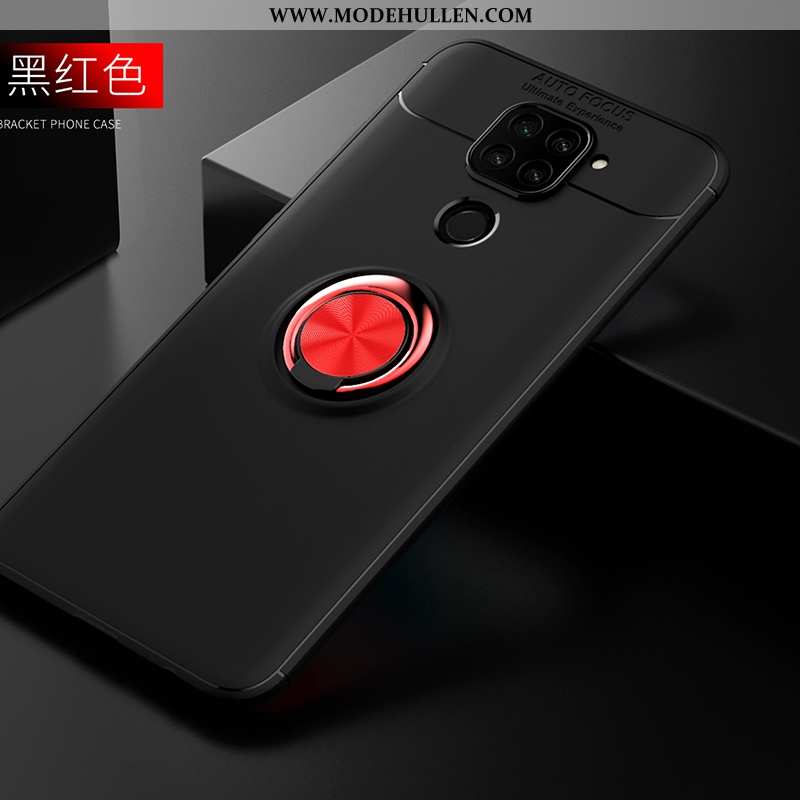 Hülle Xiaomi Redmi Note 9 Silikon Schutz Kreativ Case Mode Ring Alles Inklusive Schwarz