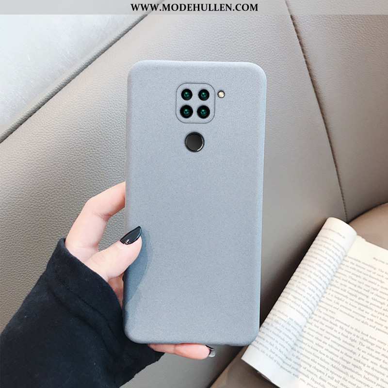 Hülle Xiaomi Redmi Note 9 Weiche Dünne Silikon Case Trend Grau Handy