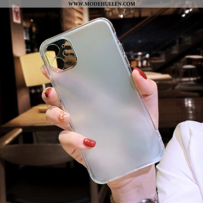 Hülle iPhone 11 Dünne Silikon Handy Transparent Alles Inklusive Super Lila