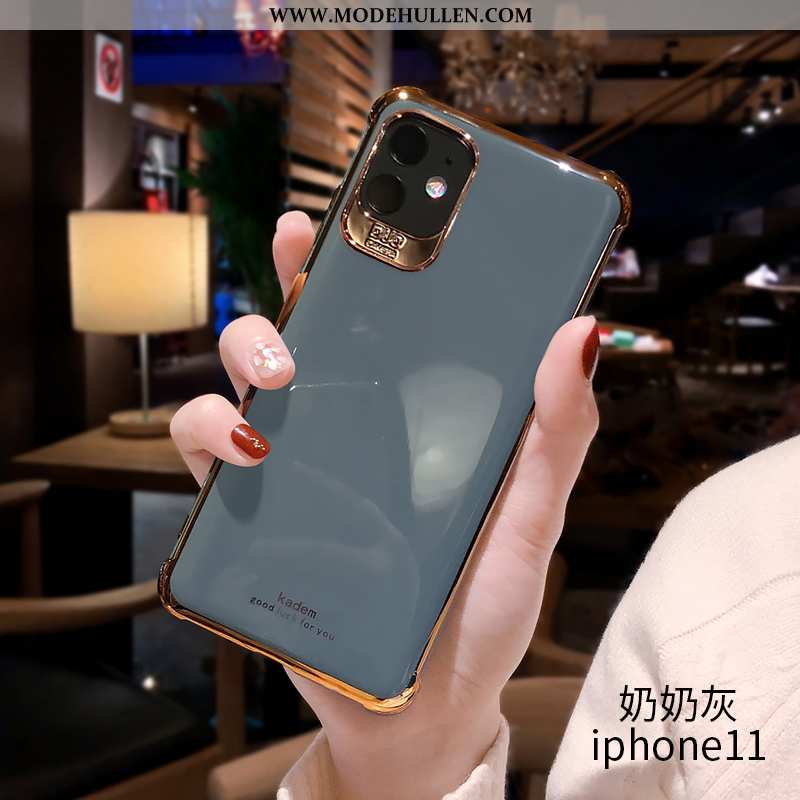 Hülle iPhone 11 Luxus Persönlichkeit Handy High-end Weiche Case Rosa