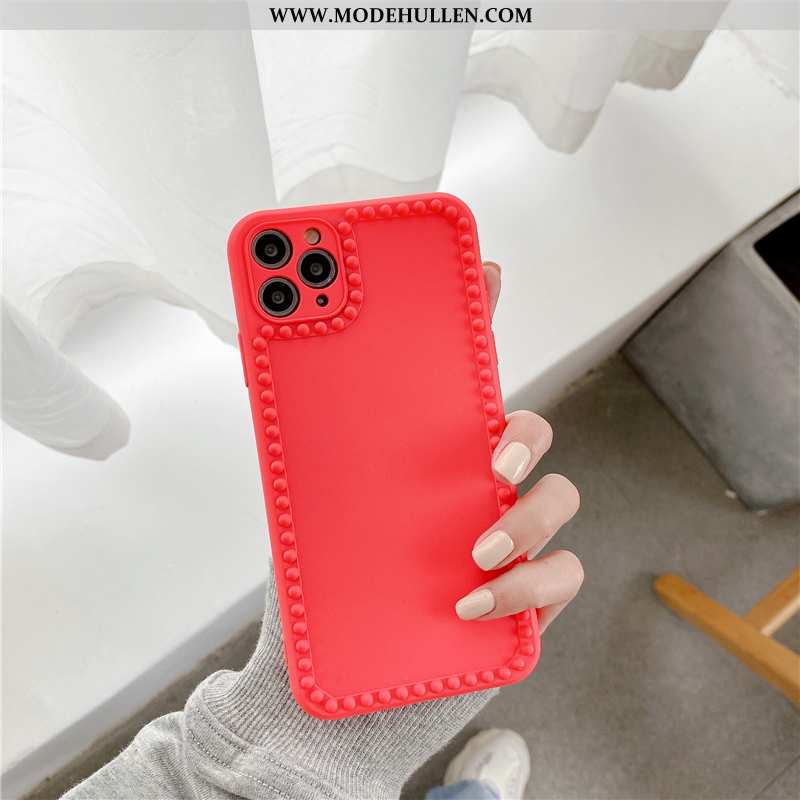 Hülle iPhone 11 Pro Max Kreativ Weiche Silikon Alles Inklusive Anti-sturz Handy Case Grün