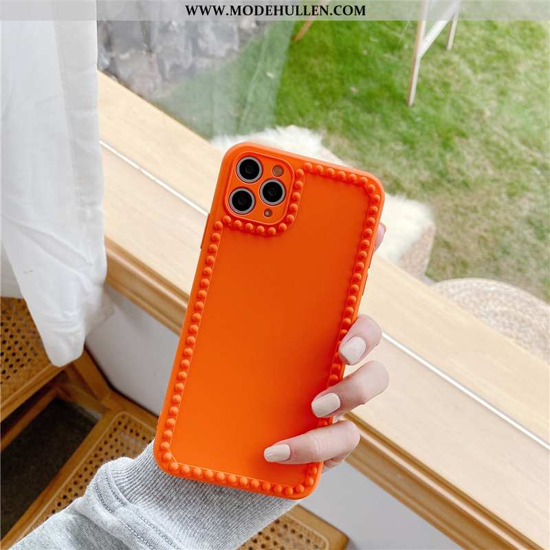 Hülle iPhone 11 Pro Max Kreativ Weiche Silikon Alles Inklusive Anti-sturz Handy Case Grün