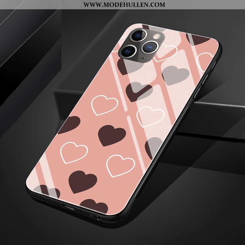 Hülle iPhone 11 Pro Max Mode Kreativ Rosa Mini Glas Liebe