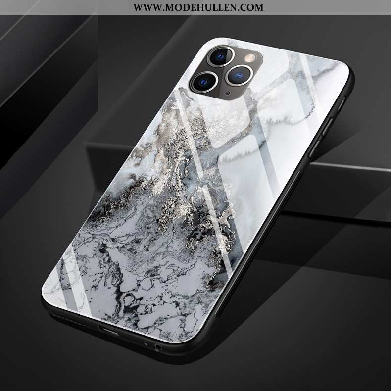 Hülle iPhone 11 Pro Max Muster Silikon Schwarz Wind Glas Handy
