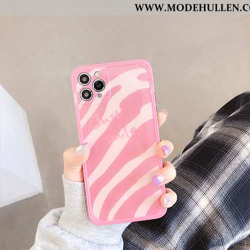 Hülle iPhone 11 Pro Max Persönlichkeit Kreativ Case Super Wind Silikon Sterne Rosa