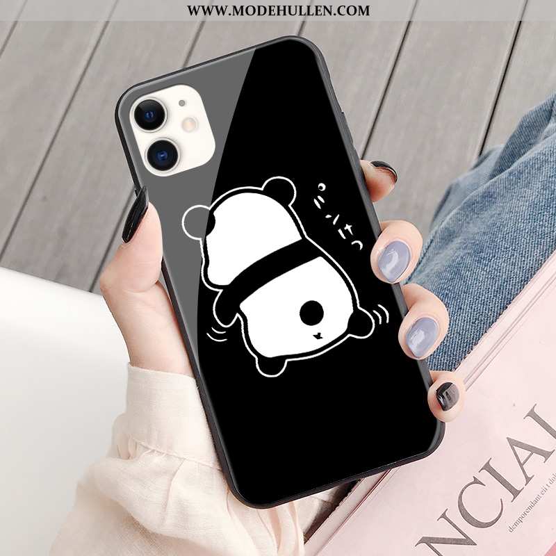 Hülle iPhone 11 Trend Schutz Case Weiß Glas Liebhaber Handy Weiße