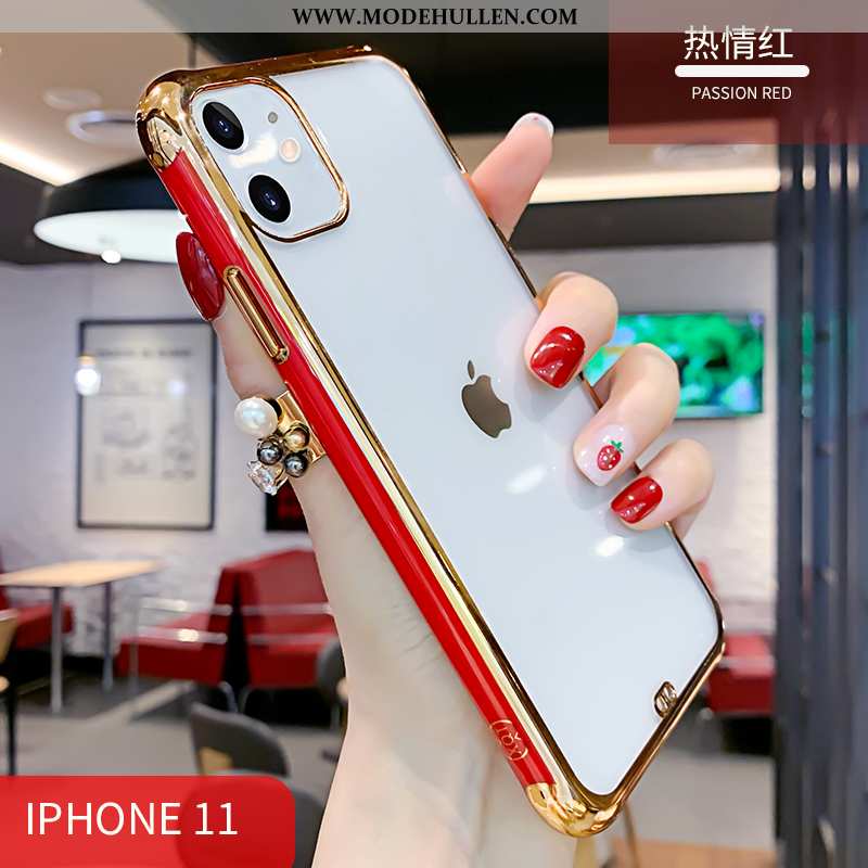 Hülle iPhone 11 Weiche Dünne Case Super Kreativ Transparent Rote