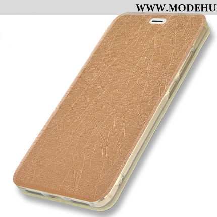 Hülle iPhone 6/6s Plus Lederhülle Weiche Folio Gold Schutz Handy