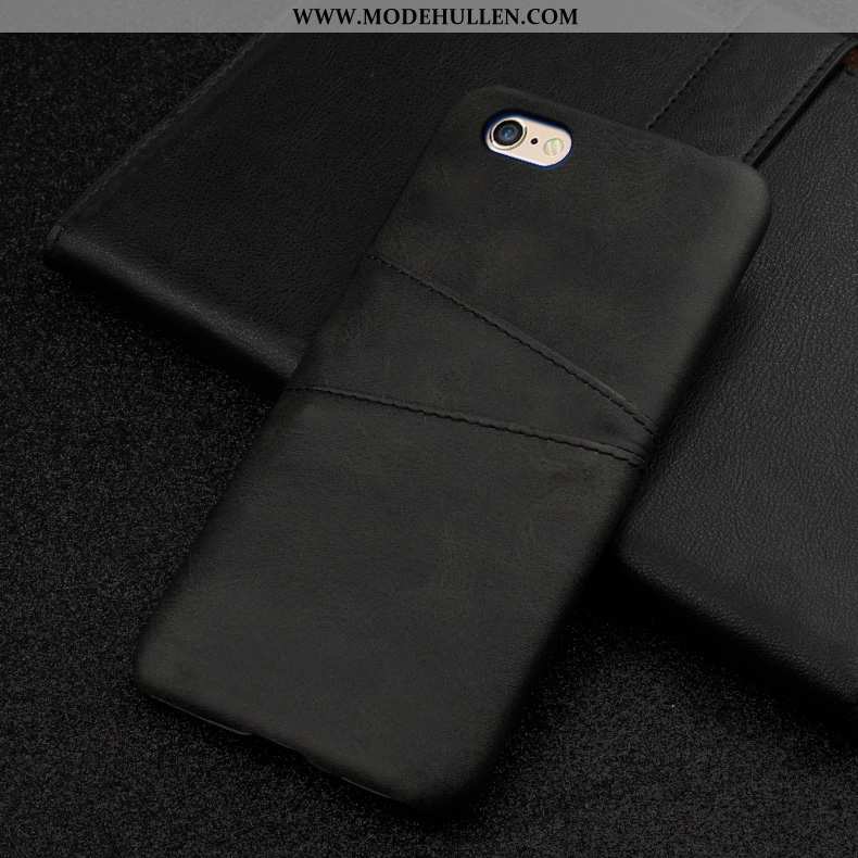 Hülle iPhone 6/6s Schutz Lederhülle Schwer Blau Case Neu