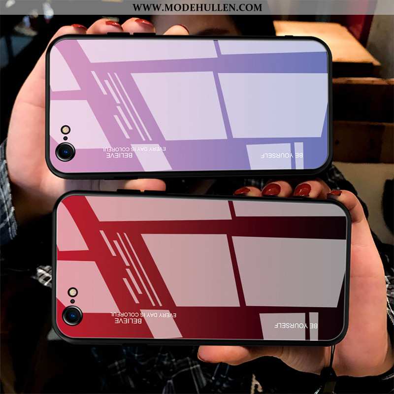 Hülle iPhone 6/6s Trend Weiche Farbverlauf Schwer Kratzfest Einfassung Rot Rote