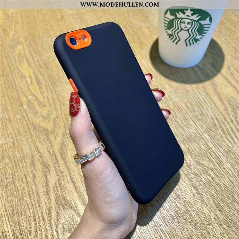 Hülle iPhone 7 Nubuck Silikon Anti-sturz High-end Handy Rot Rote