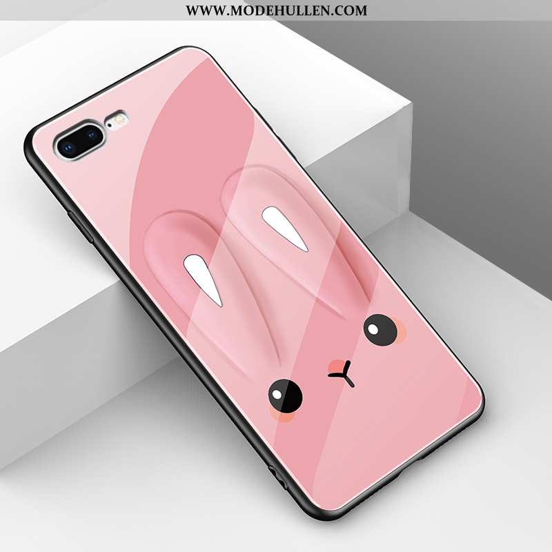 Hülle iPhone 7 Plus Karikatur Trend Pu Handy Kaninchen Anti-sturz Schutz Rosa