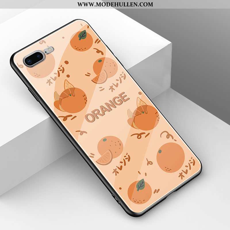 Hülle iPhone 7 Plus Schutz Glas Netto Rot Tier Weiche Anti-sturz Gelbe