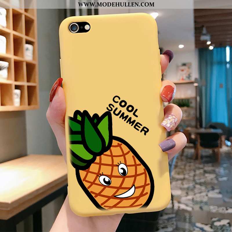 Hülle iPhone 8 Dünne Silikon Anti-sturz Persönlichkeit Kreativ Frucht Zitrone Gelbe