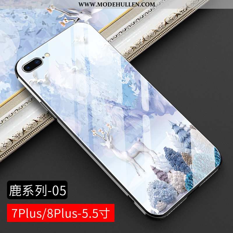 Hülle iPhone 8 Plus Dünne Schutz Anti-sturz Stern High-end Persönlichkeit Case Weiße