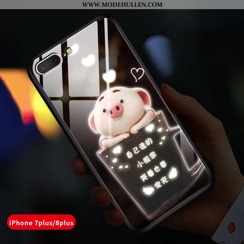 Hülle iPhone 8 Plus Kreativ Trend Netto Rot Persönlichkeit Handy Liebhaber Rote