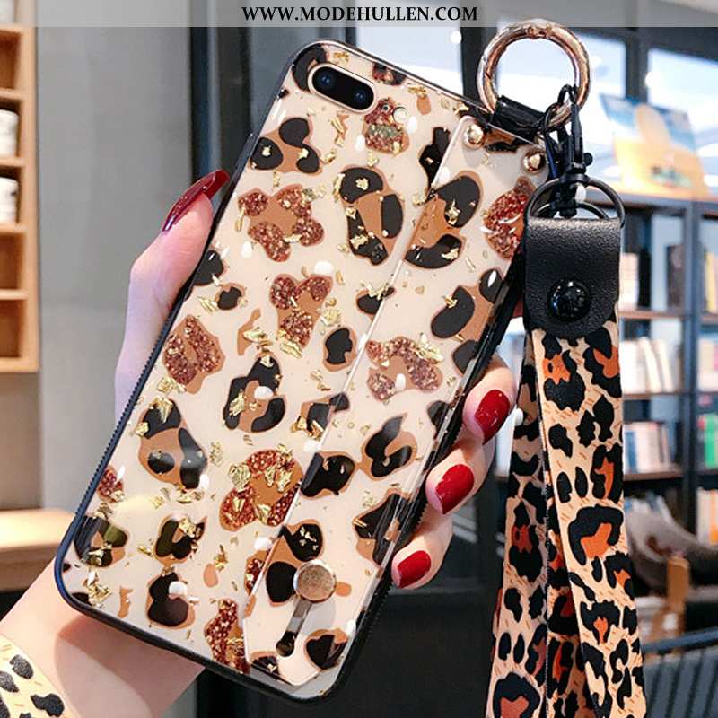 Hülle iPhone 8 Plus Silikon Mode Handy Case Spiegel Nette Anti-sturz Camouflage