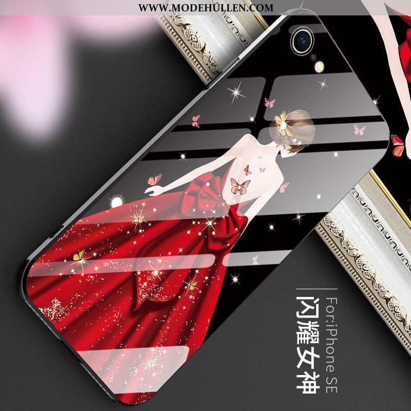 Hülle iPhone Se (nouveau) Schutz Glas Spiegel High-end Dünne Luxus Neu Lila