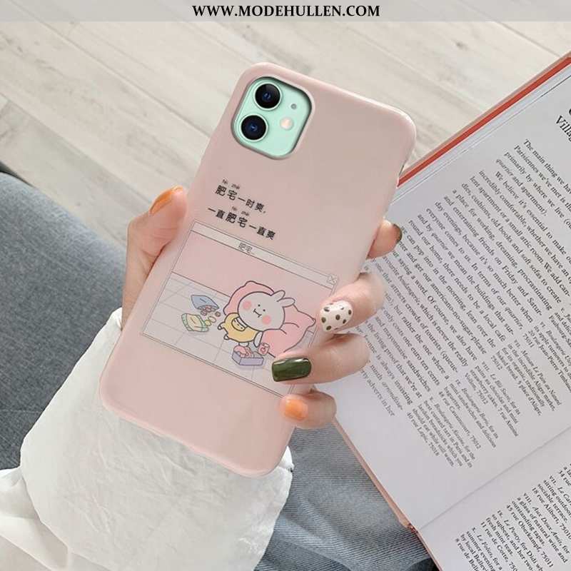 Hülle iPhone X Dünne Silikon Pulver Super Handy Case Weiche Rosa