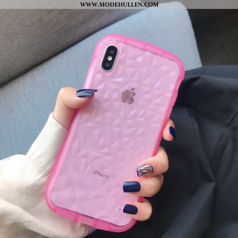 Hülle iPhone Xs Kreativ Weiche Case Anti-sturz Weiß Schutz Weiße