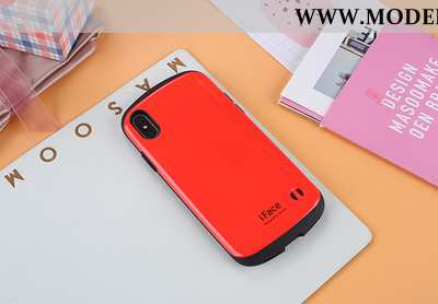 Hülle iPhone Xs Max Anti-sturz Handy Candy Farbe Alles Inklusive Case Schwarz