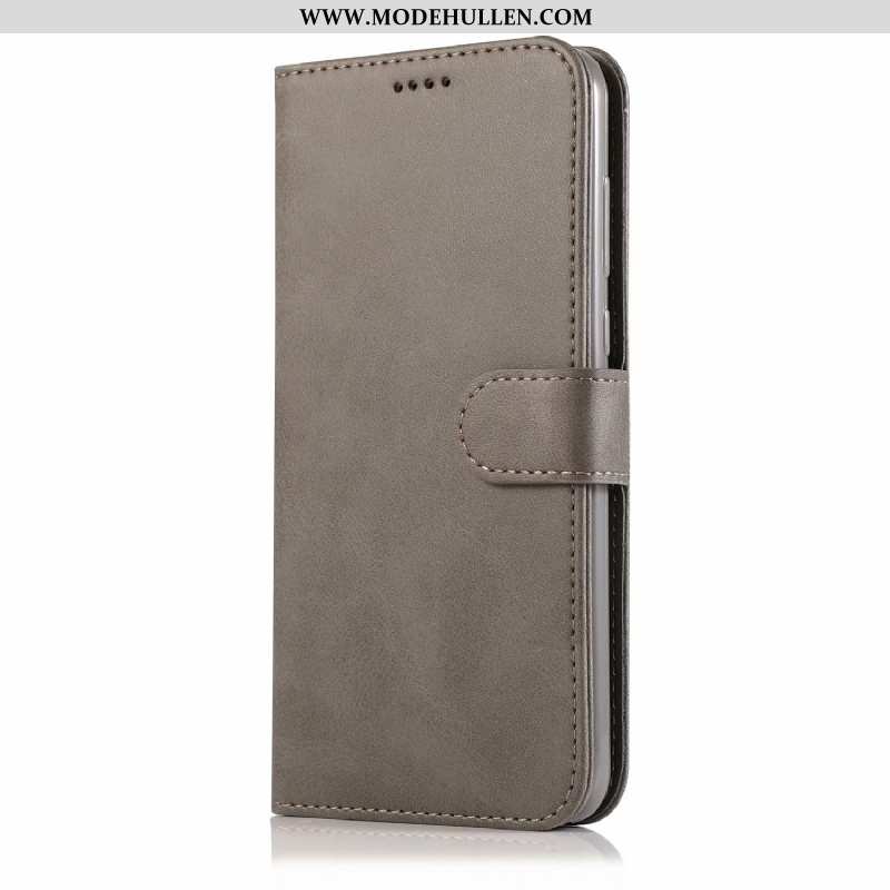 Hülle iPhone Xs Max Geldbörse Schutz Case Folio Handy Neu Braun