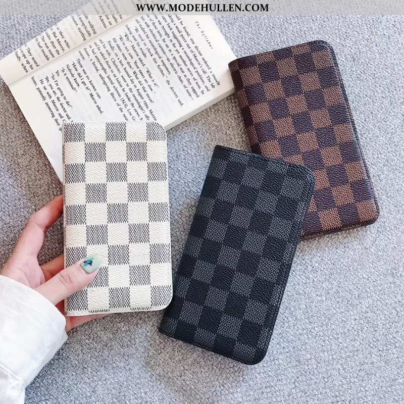 Hülle iPhone Xs Max Lederhülle Case Handy Folio Alles Inklusive Schwarz