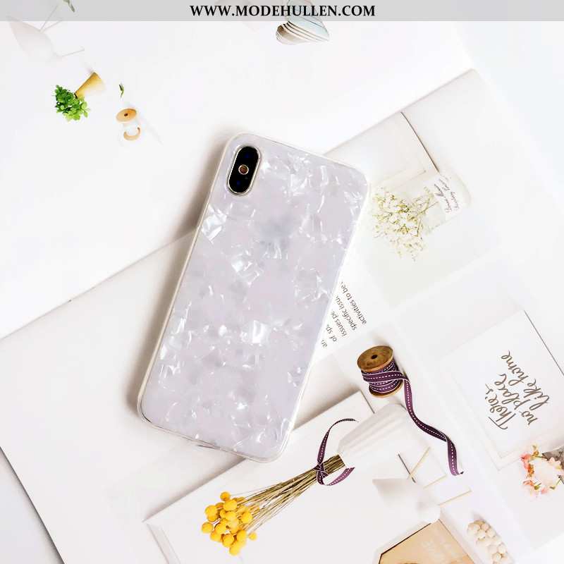 Hülle iPhone Xs Max Trend Handy Rosa Anti-sturz Shell