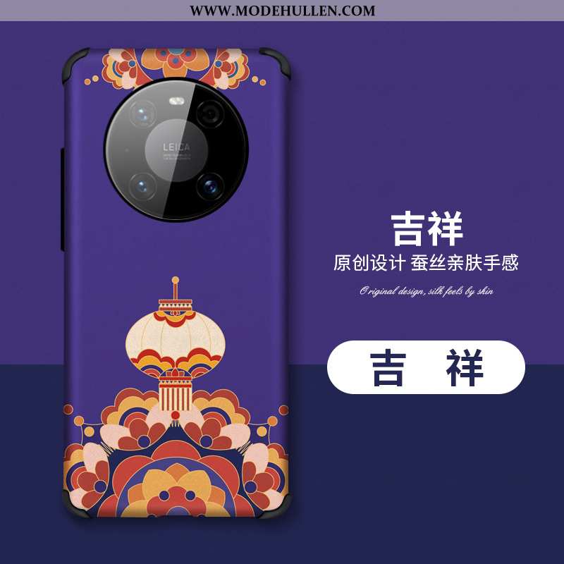 Hülle Huawei Mate 40 Pro Trend Super Alles Inklusive Schutz Dünne Chinesische Art Handy Gelbe