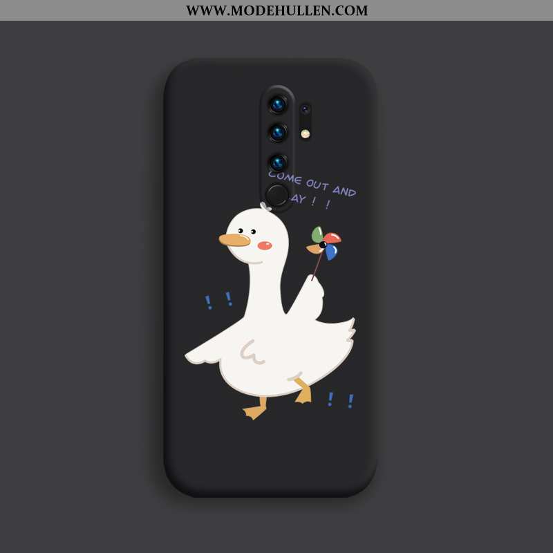 Hülle Xiaomi Redmi 9 Karikatur Nette Anti-sturz Ente Silikon Persönlichkeit Beige