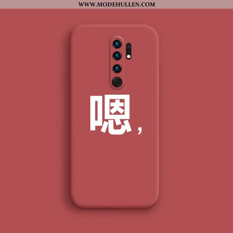 Hülle Xiaomi Redmi 9 Persönlichkeit Trend Netto Rot Neu Dünne Rot Weiche Grün
