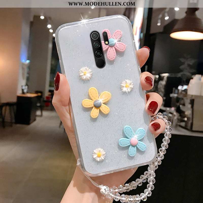 Hülle Xiaomi Redmi 9 Transparent Kreativ Weiche Silber Anti-sturz Case