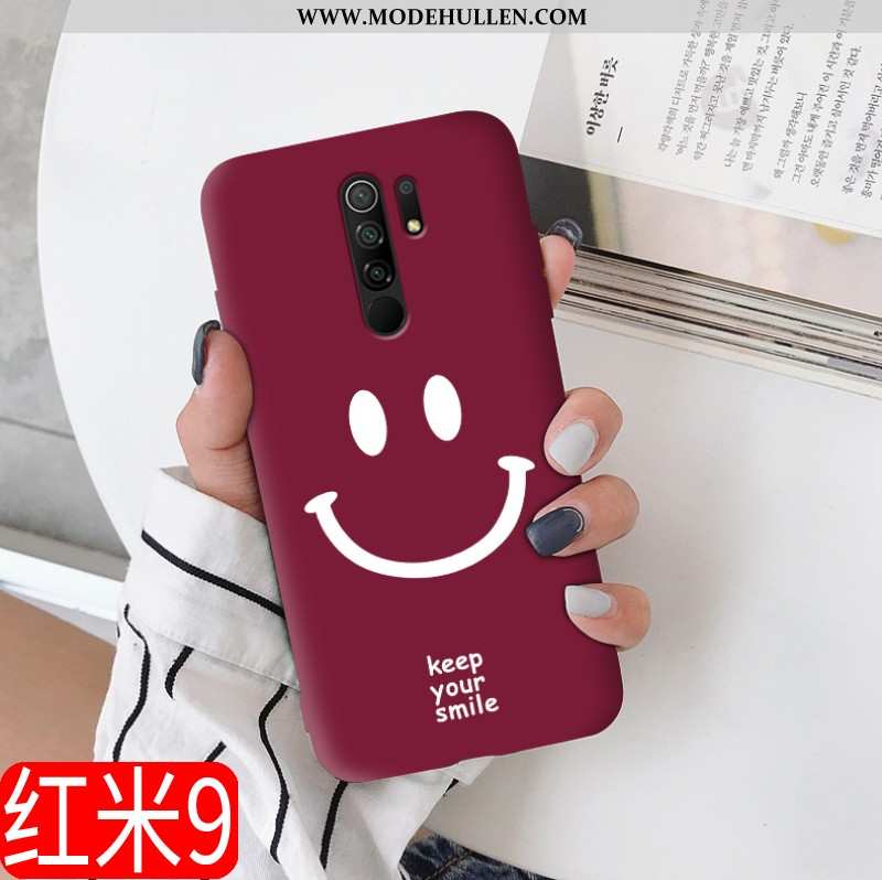 Hülle Xiaomi Redmi 9 Trend Weiche Weinrot Neu Handy Netto Rot Rot Burgund