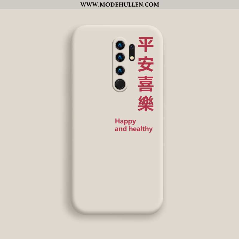 Hülle Xiaomi Redmi 9 Weiche Dünne Blau Netto Rot Persönlichkeit Trend Einfach