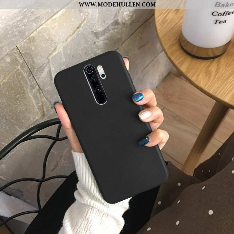 Hülle Xiaomi Redmi 9 Weiche Silikon Case Nubuck Persönlichkeit Mini Rosa