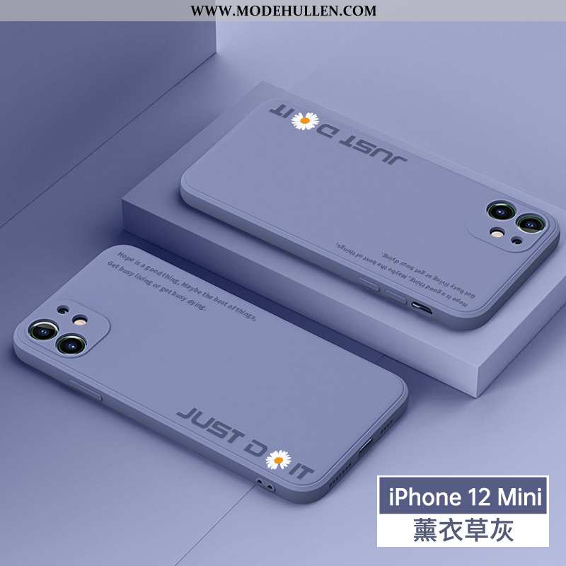 Hülle iPhone 12 Mini Weiche Dünne Original Blau Super Schutz Neu