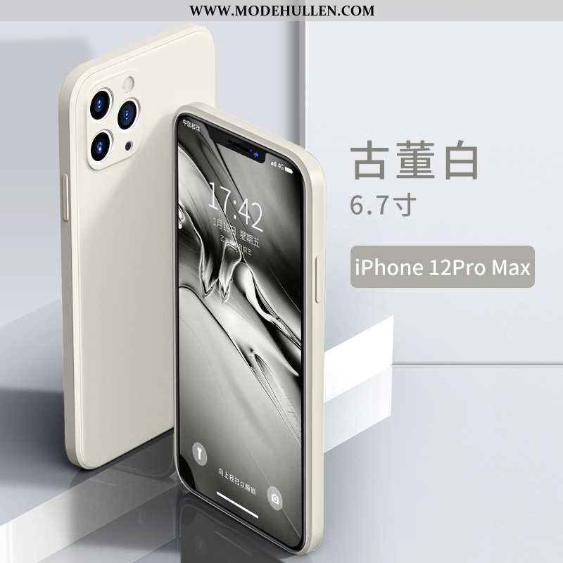 Hülle iPhone 12 Pro Max Kreativ Weiche Silikon Neu Alles Inklusive Case Handy Gelbe