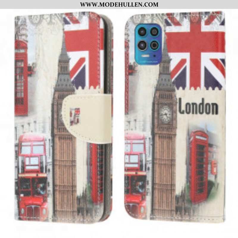 Flip Case Für Moto G100 Londoner Leben