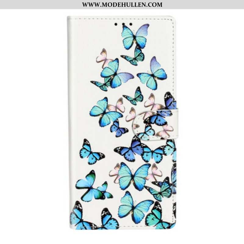 Flip Case Für Samsung Galaxy S20 Plus / S20 Plus 5G Entwerfen Sie Schmetterlinge