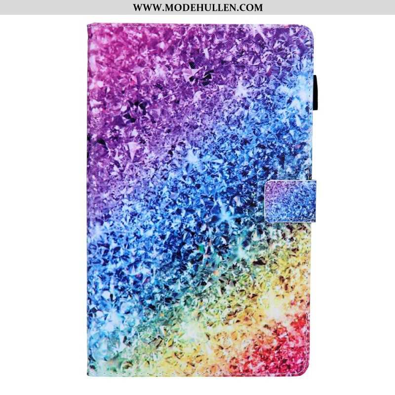 Flip Case Für Samsung Galaxy Tab A8 (2021) Glänzende Pailletten