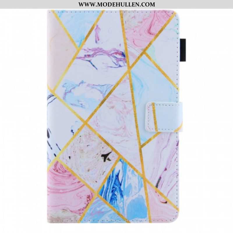 Flip Case Für Samsung Galaxy Tab A8 (2021) Marmoreinfluss